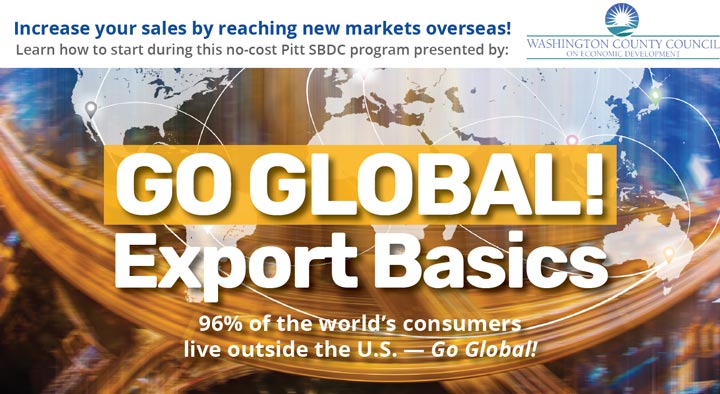 Go Global Export Basics Washington County
