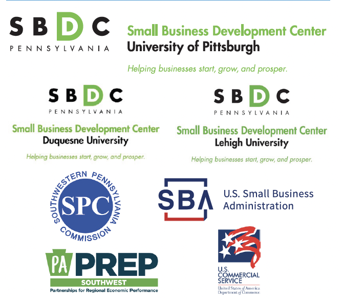 Pitt SBDC Go Global Mexico Latin America Sponsors
