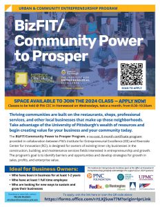 Flyer for BizFIT/Community Power to Prosper 2024