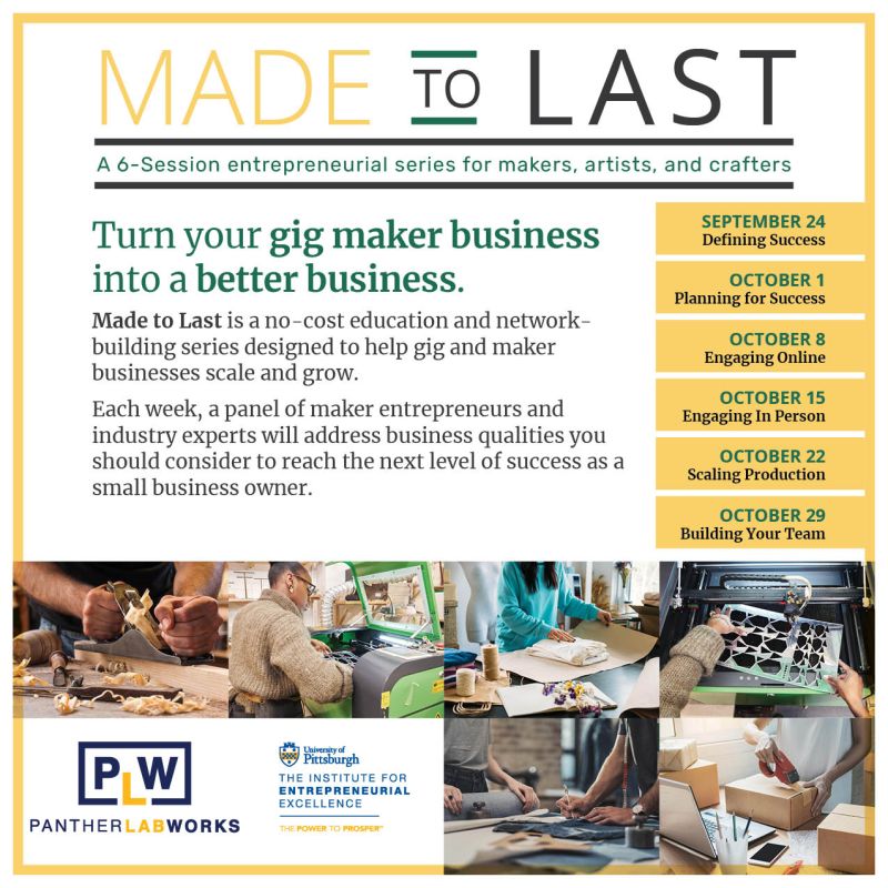 Made To Last: Turn Your gig maker business into a better business